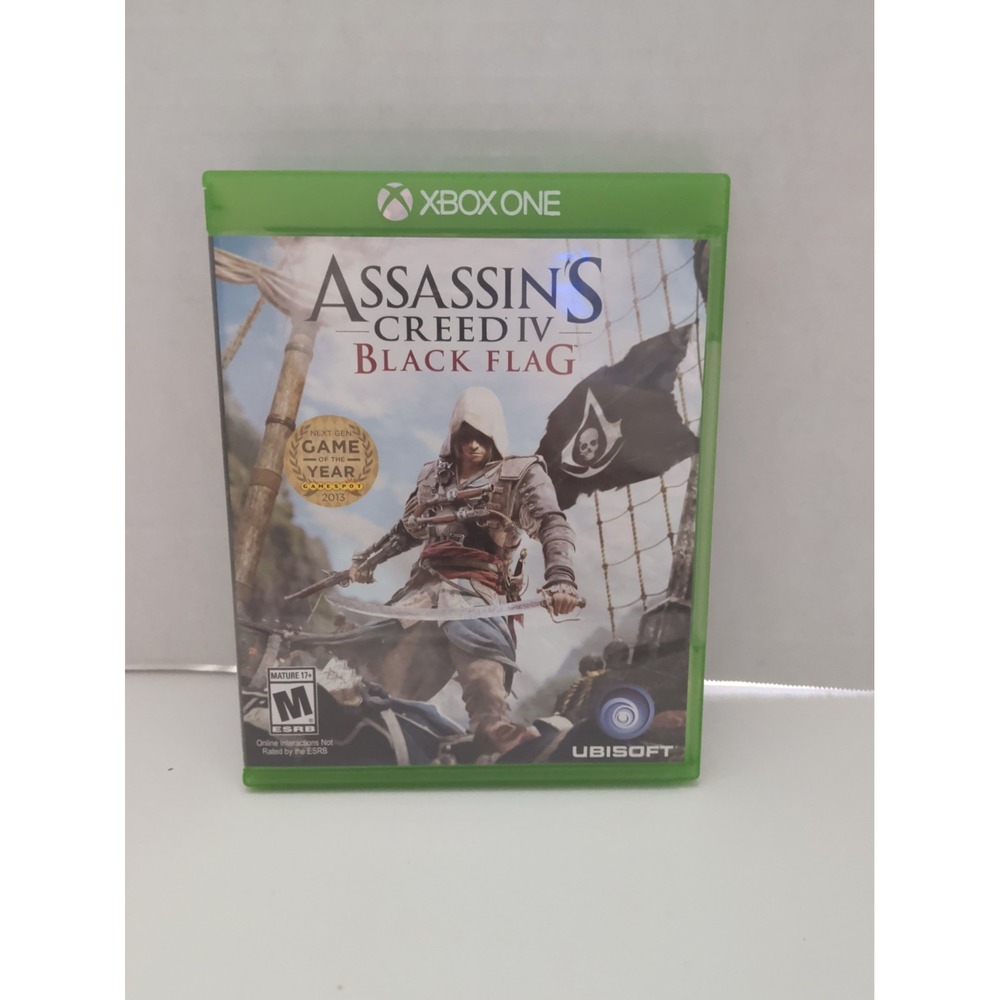 Assassins Creed IV Black Flag Xbox One Microsoft Ubisoft Action Adventure Game